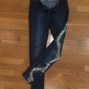 Artist original, embellished jeans
